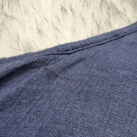 Charlotte Russe Blue Flowy Tank Top - Picture 2 of 4